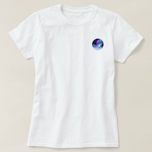 冬のワンダーライト Tシャツ (デザイン正面)