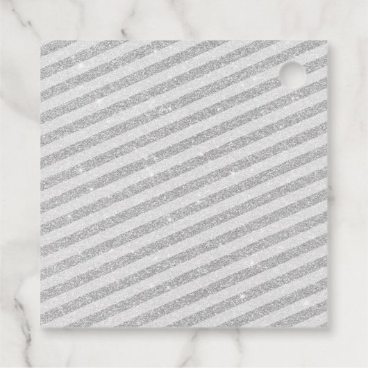 冬のワンダーランドありがとうたくさんのピンク フェイバータグ (裏面)