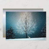 冬のワンダーランドうさぎ (正面/裏面)