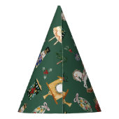 冬のワンダーランドくるみ割りクリスマス誕生日 パーティーハット (裏面)