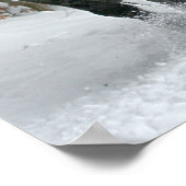 冬のワンダーランドでのそり乗り ポスター (角)