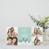 冬のワンダーランドで雪が降る | 休日4 – 写真 シーズンカード (スタンド正面)