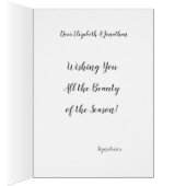 冬のワンダーランドとキツネ&ラビットクリスマス (内側 (右))