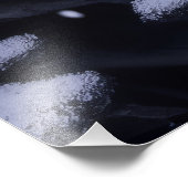 冬のワンダーランドにロマンチックな白鳥 フォトプリント            (角)