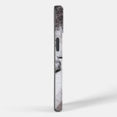 冬のワンダーランドに赤い傘 – 雪を入れる Case-Mate iPhoneケース (裏面 / 右)