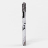 冬のワンダーランドに赤い傘 – 雪を入れる Case-Mate iPhoneケース (裏面/右)