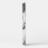 冬のワンダーランドに赤い傘 – 雪を入れる Case-Mate iPhoneケース (裏面 / 右)