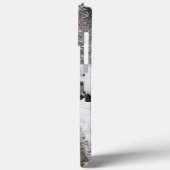 冬のワンダーランドに赤い傘 – 雪を入れる Case-Mate iPhoneケース (裏面 / 左)