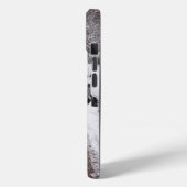 冬のワンダーランドに赤い傘 – 雪を入れる Case-Mate iPhoneケース (裏面 / 左)