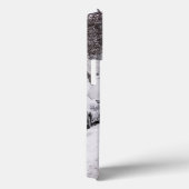 冬のワンダーランドに赤い傘 – 雪を入れる Case-Mate iPhoneケース (裏面 / 右)