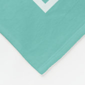 冬のワンダーランドのクリスマス動物 フリースブランケット (角)