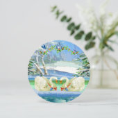 冬のワンダーランドのスワン カード (スタンド正面)