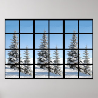 冬のワンダーランドのポスター ポスター