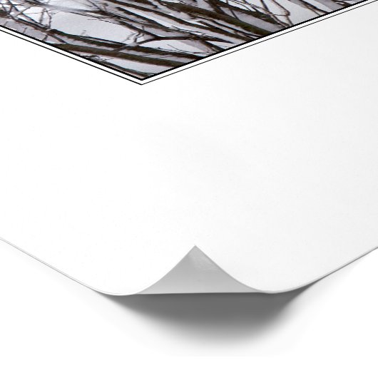 冬のワンダーランドのポスター ポスター (角)