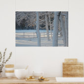 冬のワンダーランドのポスター ポスター (キッチン)