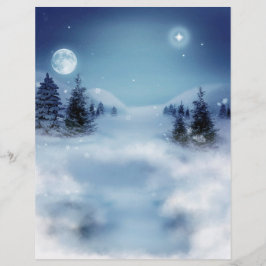 冬のワンダーランドの夜