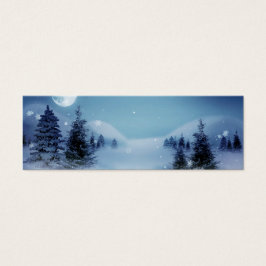 冬のワンダーランドの夜