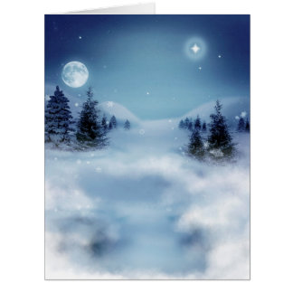 冬のワンダーランドの夜