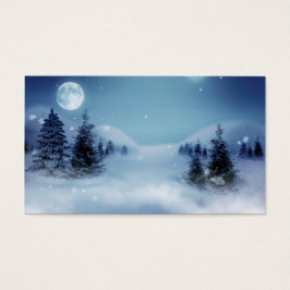 冬のワンダーランドの夜