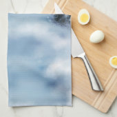 冬のワンダーランドの夜 キッチンタオル (四つ折り)