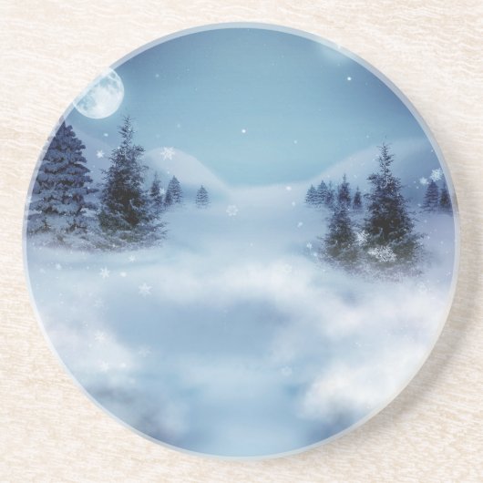 冬のワンダーランドの夜 コースター (正面)