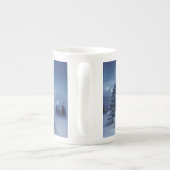 冬のワンダーランドの夜 ボーンチャイナマグカップ (裏面)