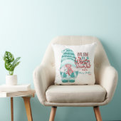 冬のワンダーランドの格言クリスマスの歩く クッション (椅子)