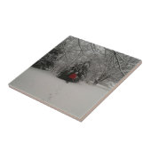 冬のワンダーランドの歩く タイル (側面)