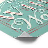 冬のワンダーランドの歩く ポスター (角)