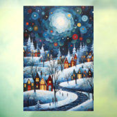 冬のワンダーランドの窓がイクイ ウィンドウサイン (シート3)