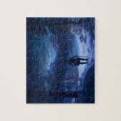 冬のワンダーランドの降誕騎士 ジグソーパズル (縦)