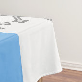 冬のワンダーランドの雪が降る テーブルクロス (インサイチュ)