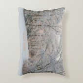 冬のワンダーランドの風景の写真 アクセントクッション (正面(垂直))