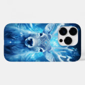 冬のワンダーランドの鹿 Case-Mate iPhoneケース (裏面 (横))