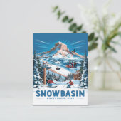 冬のワンダーランドアットスノーベイスン ポストカード (スタンド正面)