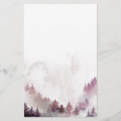 冬のワンダーランドガールベビーシャワービンゴゲーム (裏面)