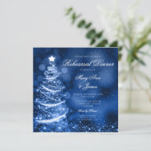 冬のワンダーランドクリスマスリハーサルディナー 招待状 (スタンド正面)