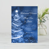 冬のワンダーランドクリスマスリハーサルディナー 招待状 (スタンド正面)