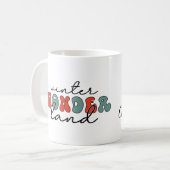 冬のワンダーランドクリスマス コーヒーマグカップ (正面左)