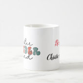 冬のワンダーランドクリスマス コーヒーマグカップ (中央)