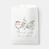 冬のワンダーランドクリスマス フェイバーバッグ (正面)