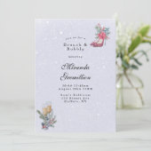 冬のワンダーランドダスティブルーブランチとバブリー 招待状 (スタンド正面)