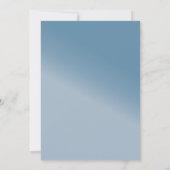 冬のワンダーランドパーティーバルーン大晦日 招待状 (裏面)