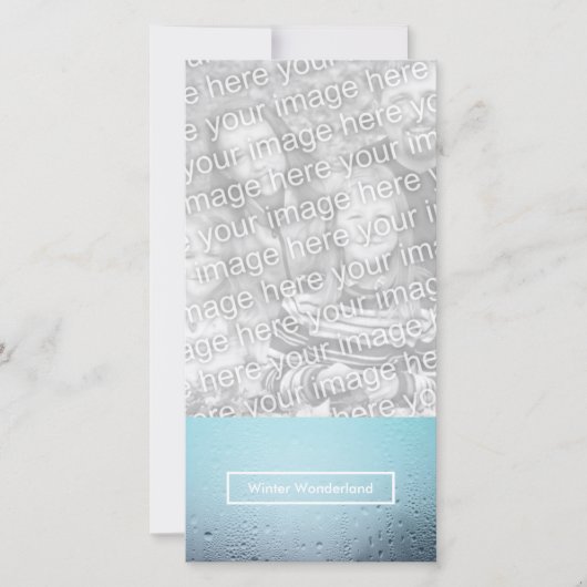 冬のワンダーランドパーティー窓 (正面)