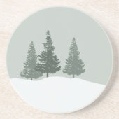 冬のワンダーランドフォレストの木 コースター (正面)