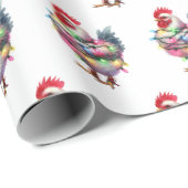 冬のワンダーランド動物 ラッピングペーパー (ロールコーナー)