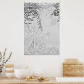 冬のワンダーランド垂直ポスター ポスター (キッチン)