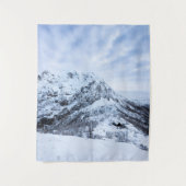 冬のワンダーランド探検家 タペストリー (正面)