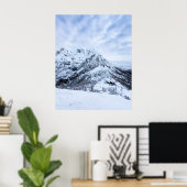 冬のワンダーランド探検家 ポスター (ホームオフィス)