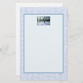 冬のワンダーランド文房具 便箋 (正面/裏面)